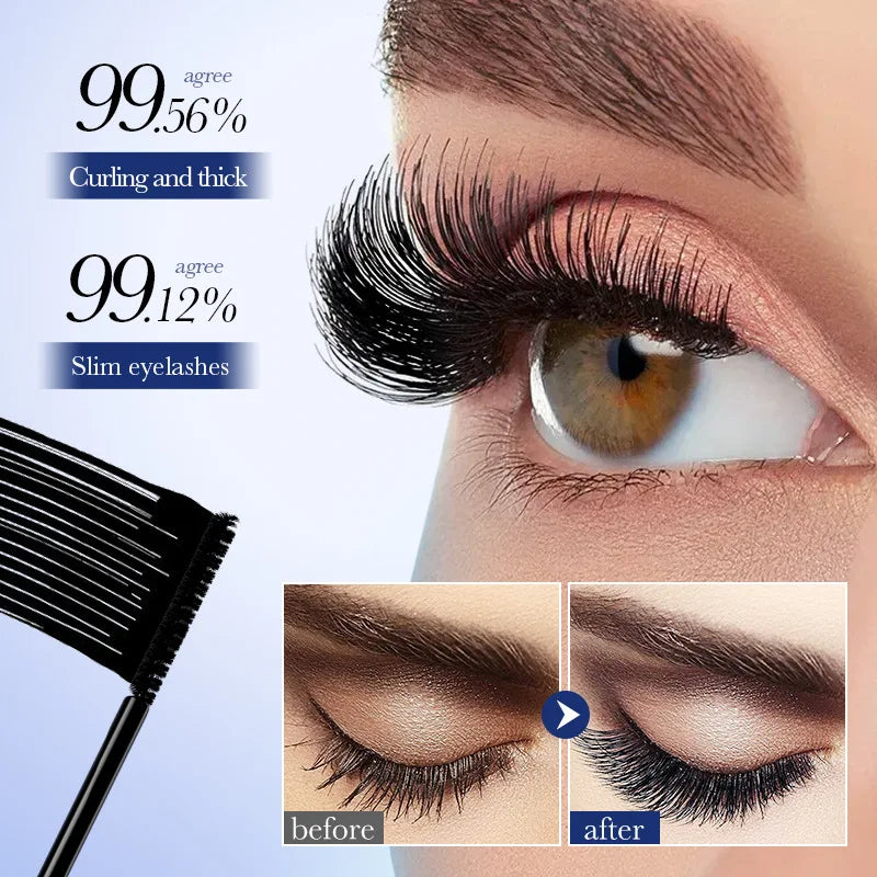 5D Waterproof Black Mascara 8g – Lengthening, Volumising & Curling Lash Definition
