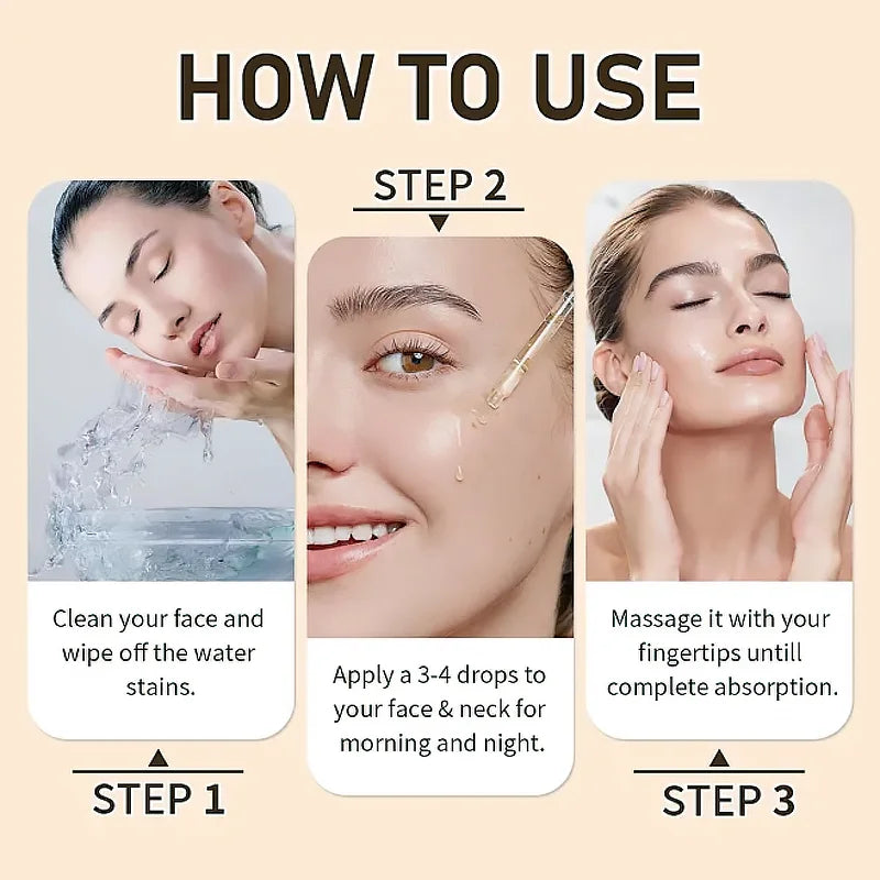 Retinol 2.5% Facial Serum with Niacinamide & Hyaluronic Acid – Hydrating, Smoothing & Anti-Aging Skincare, 30g