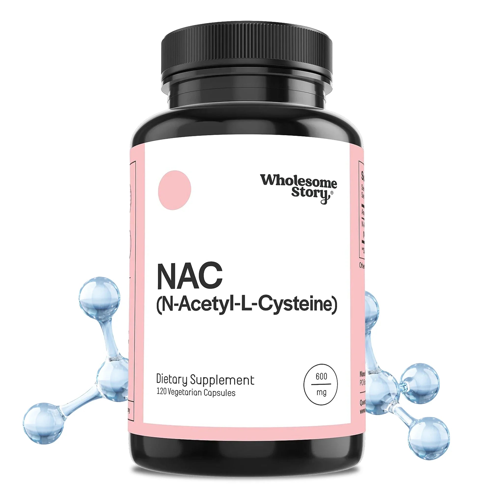 NAC 600mg Capsules – Antioxidant, Liver, Lung & Immune Support