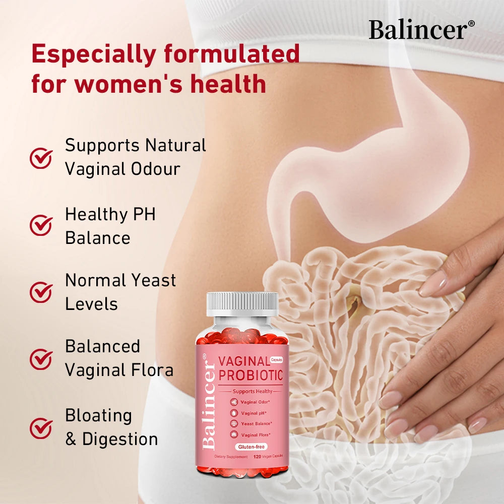 DETOXXTRA Women's Probiotics Capsules – Daily Digestive, Vaginal & Immune Health Support