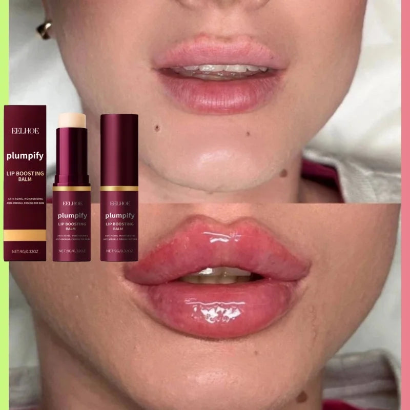 Plumping Lip Balm 9g – Hydrating Lip Plumper & Gloss, Moisturizing Lip Care for Soft, Fuller-Looking Lips