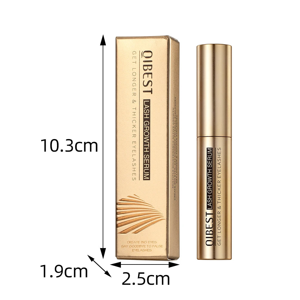QIBEST Eyelash Growth Serum – Fuller, Thicker & Longer Lashes