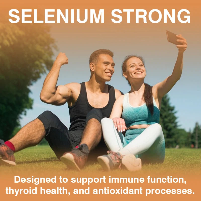 COOLKIN Selenium Capsules – Daily Antioxidant Supplement for Immune, Thyroid & Energy Support
