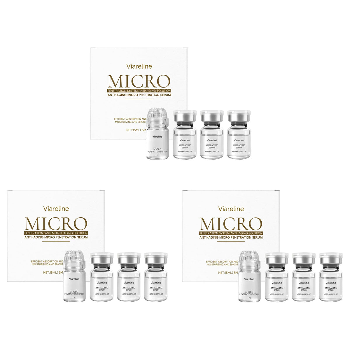 Collagen Microneedle Roller Serum – Hydrating Face Serum