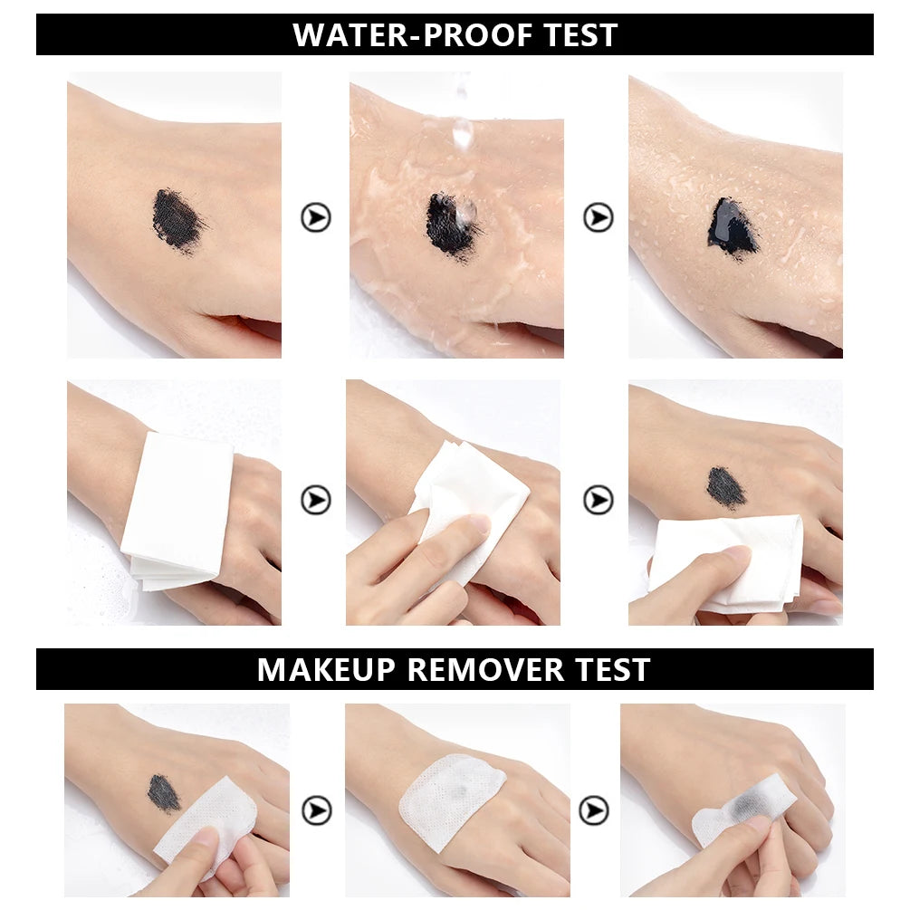 4D Silk Fiber Mascara 5g – Waterproof Black Mascara for Length, Volume & Curl