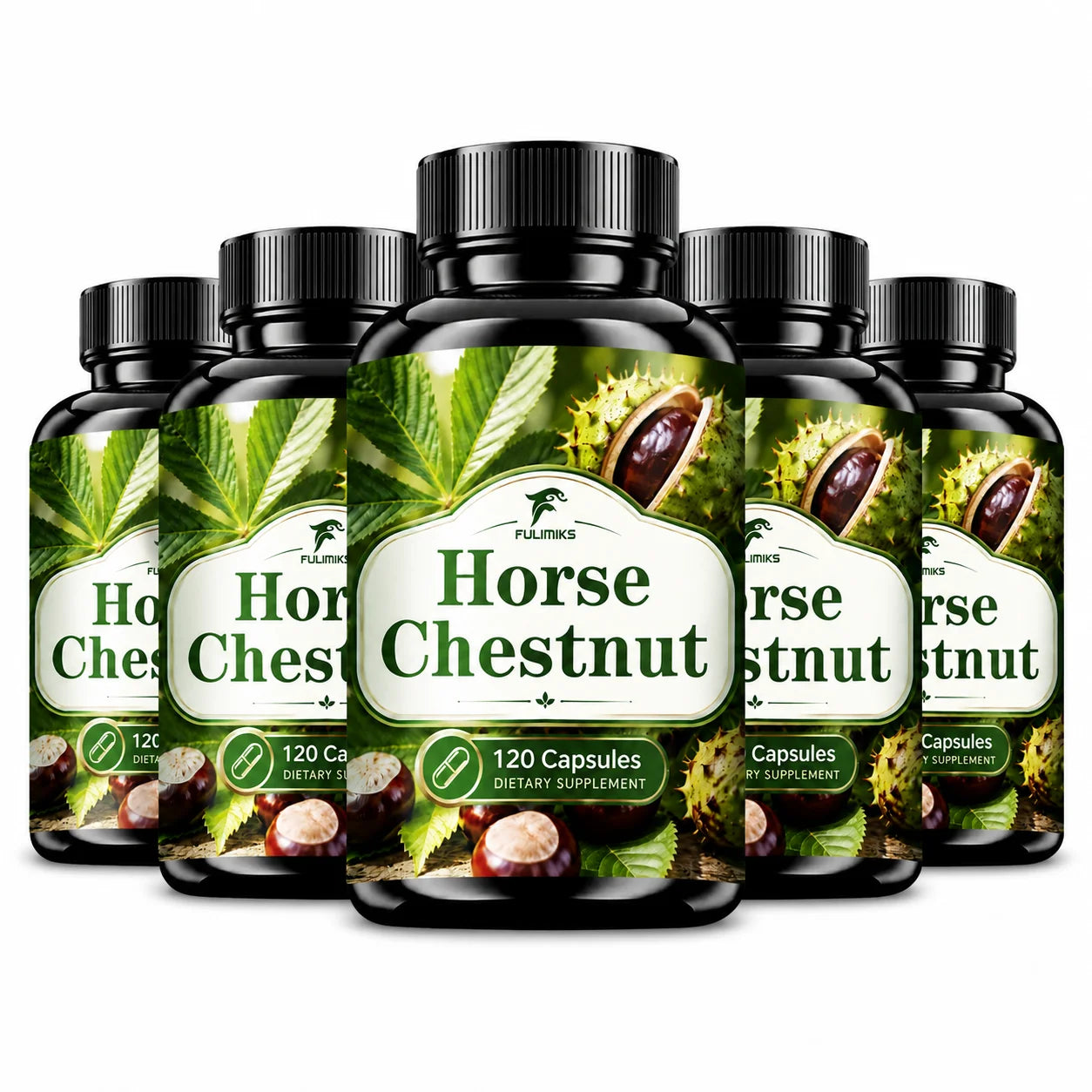 Horse Chestnut Supplement with Rutin & L-Arginine – Healthy Veins & Circulation Support