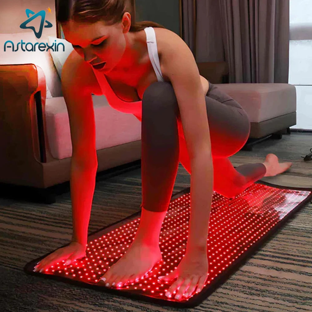 Red & Near-Infrared Light Therapy Heating Pad – 850nm Body Relaxation Cushion