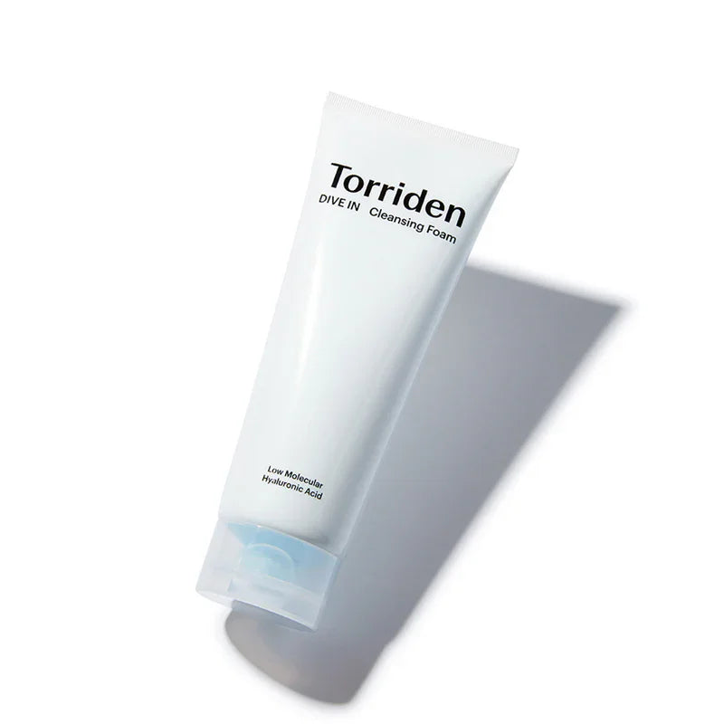 TORRIDEN DIVE-IN Hyaluronic Acid Serum 50ml & Korean Skincare Collection – Hydrating Serum, Eye Cream, Lip Balm, Cleansing Foam & Soothing Cream