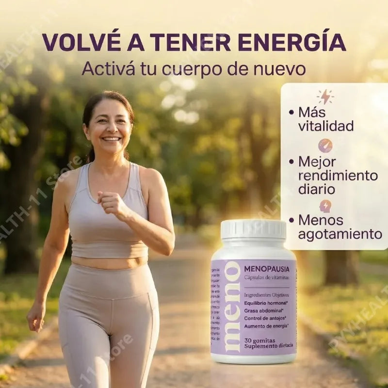 Menopause Support Capsules – Ashwagandha, Vitex, Black Cohosh & Vitamin D3, 60 Capsules