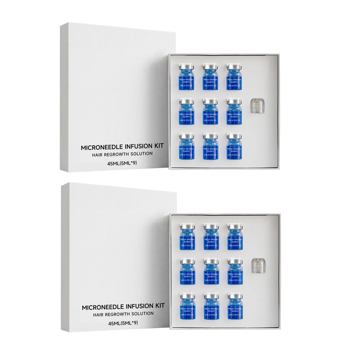 Microneedle Hair Regrowth Scalp Serum Kit – Nourishing Hair & Scalp Care