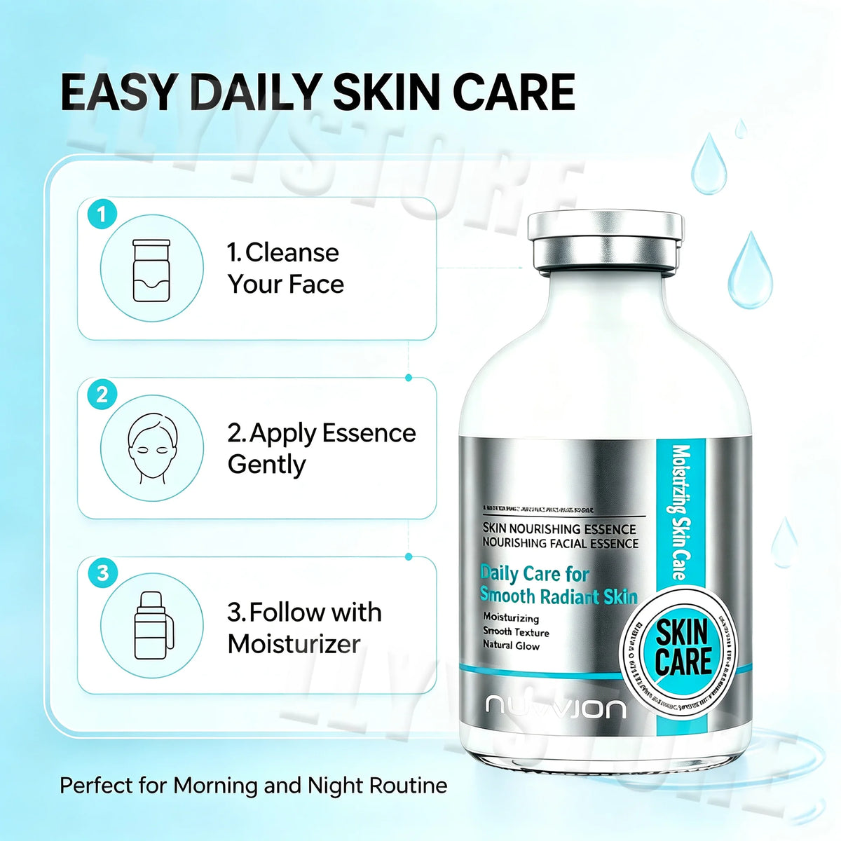 Niacinamide Facial Serum – Hydrating Skincare Lotion for a Smoother, More Even-Looking Complexion