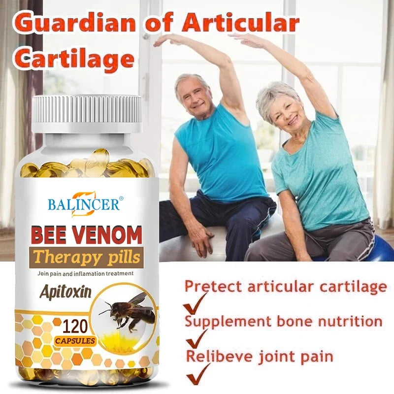 Bee Venom Extract Capsules – Joint Support & Mobility Supplement