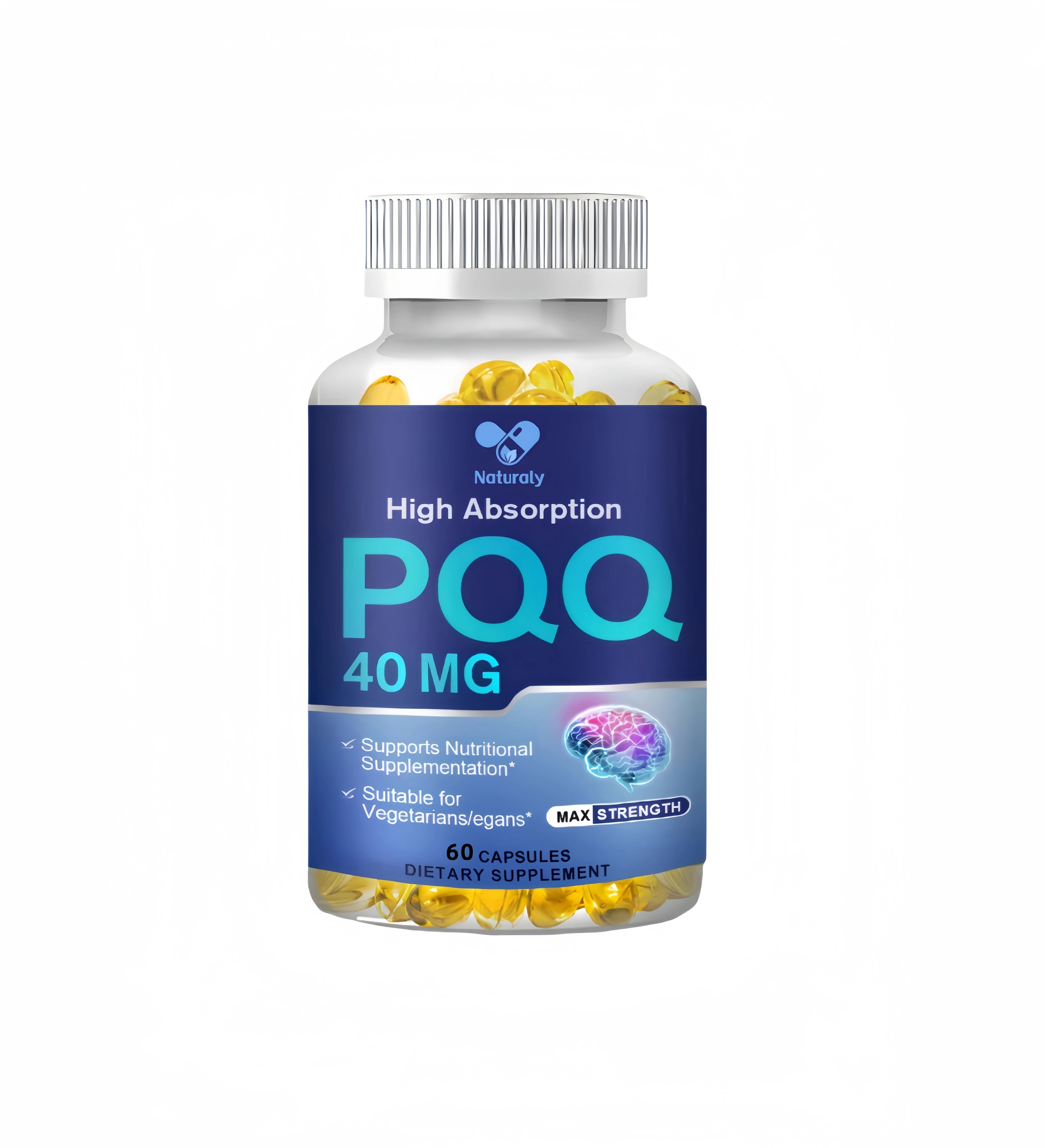 PQQ 40mg Capsules – Mitochondrial Energy, Heart & Cognitive Support
