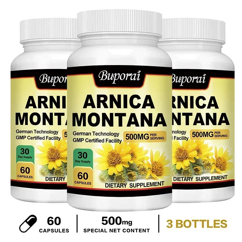 XEMENRY Arnica Montana Capsules – Natural Arnica Extract for Bruising, Swelling & Recovery Support
