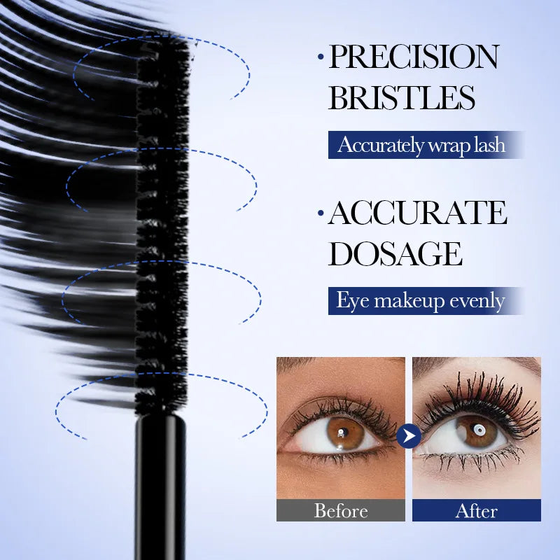 5D Waterproof Black Mascara 8g – Lengthening, Volumising & Curling Lash Definition