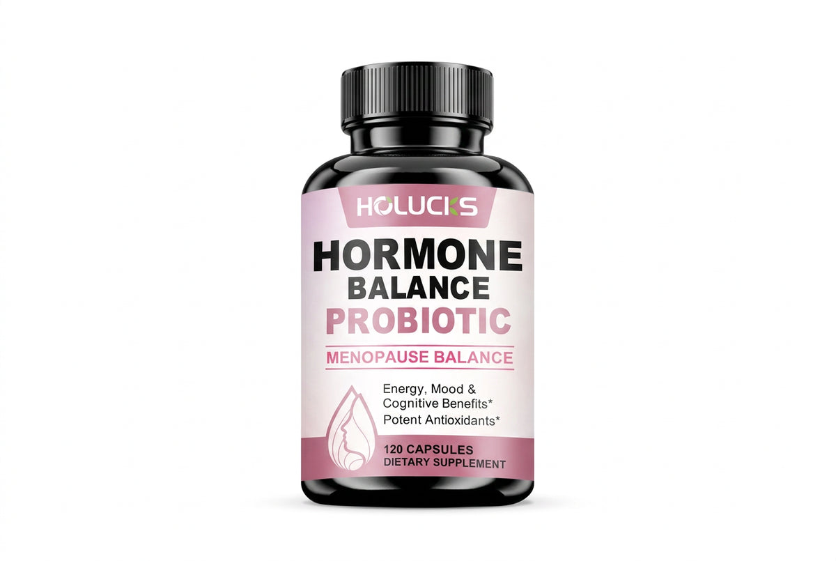 Hormone Balance Support Capsules – Women's Wellness Formula with L-Arginine, L-Tyrosine & Herbal Blend, 120 Capsules