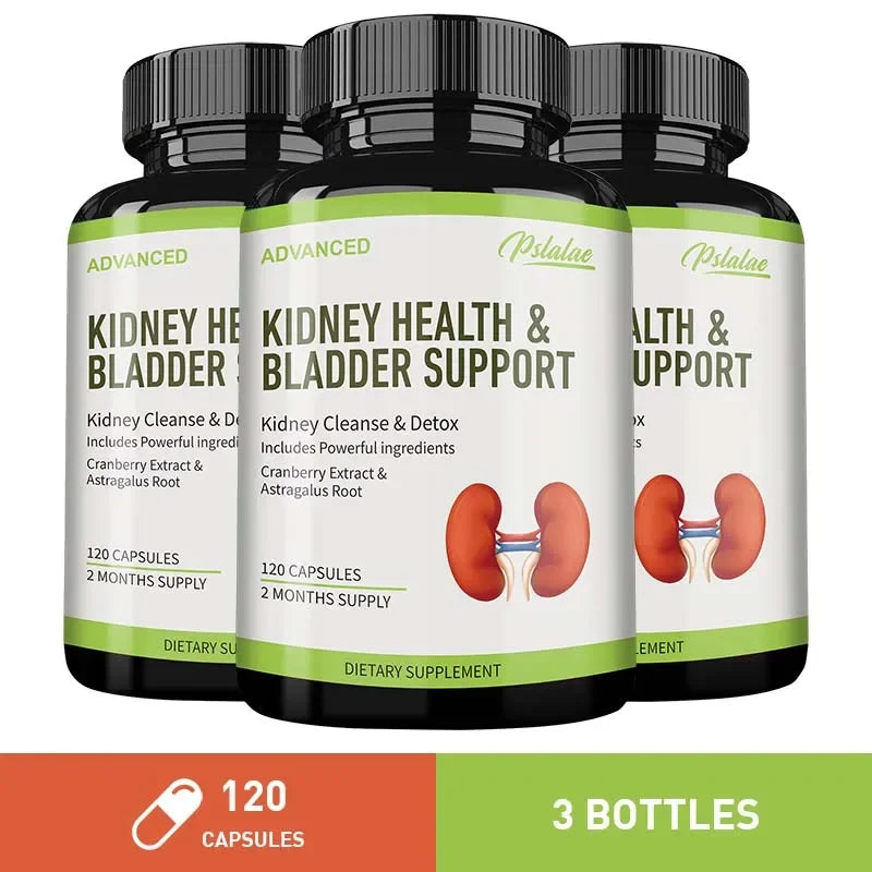 Kidney Health & Bladder Support Capsules with Cranberry & Chanca Piedra – Urinary Tract Wellness & Immune Support for Men & Women