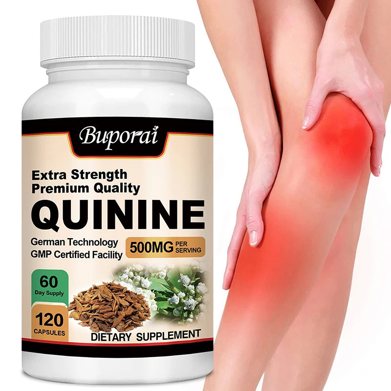 Xemenry Quinine Capsules – Daily Herbal Supplement for Muscle Comfort & Digestive Wellness