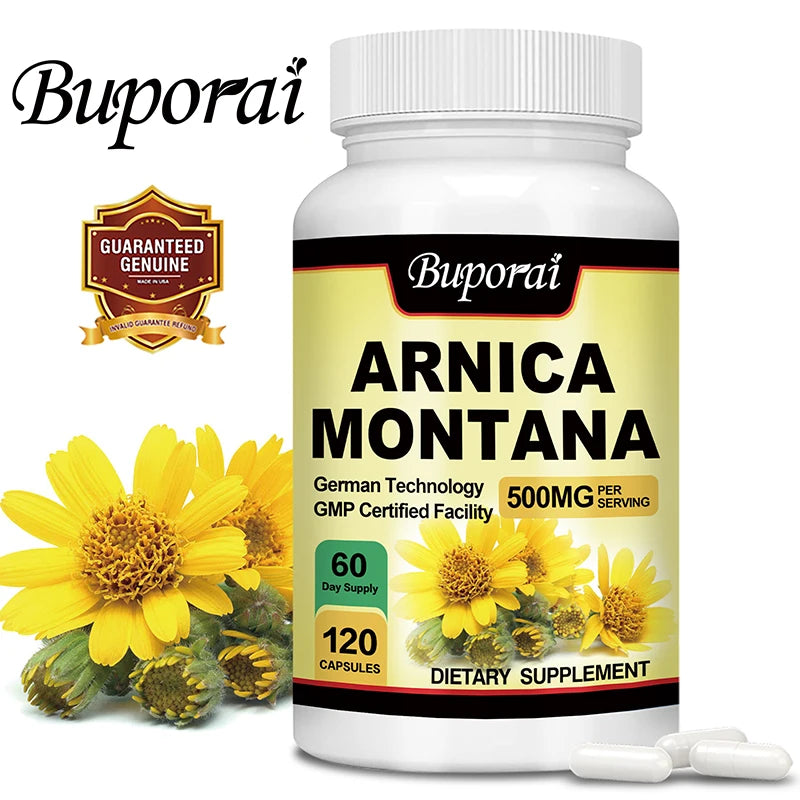 XEMENRY Arnica Montana Capsules – Natural Arnica Extract for Bruising, Swelling & Recovery Support