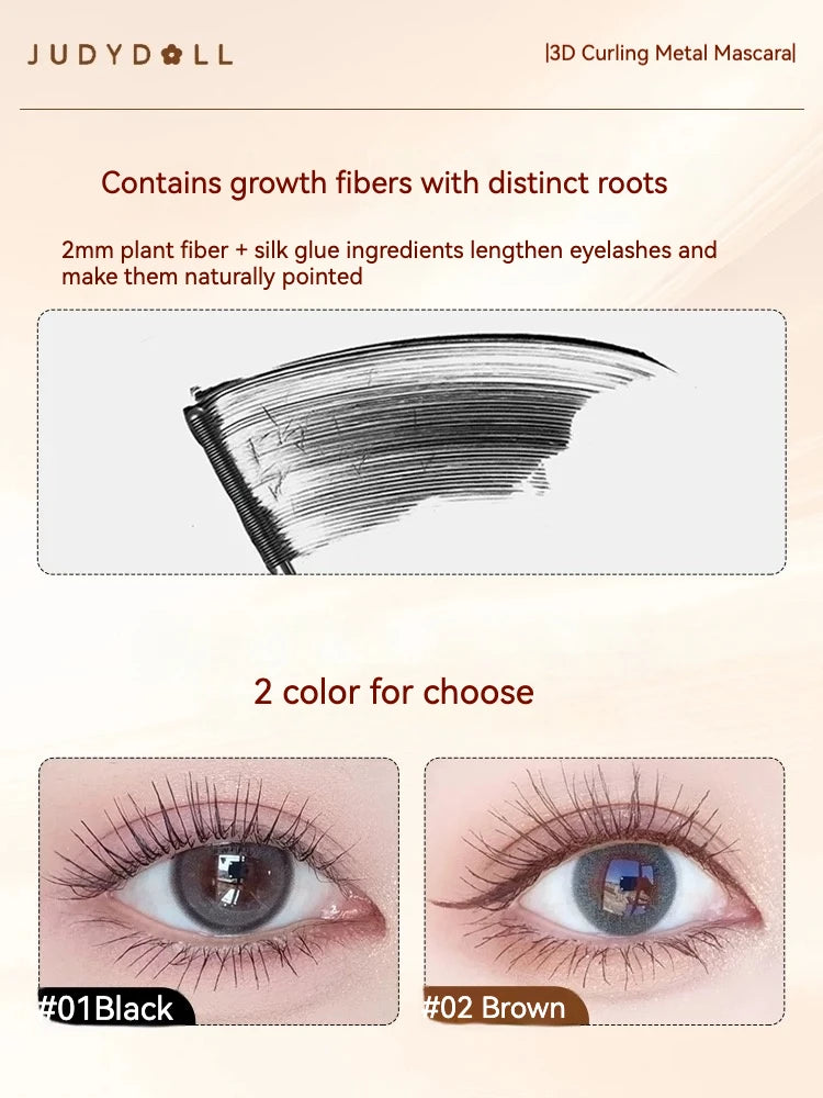 3D Curling Mascara – Lengthening, Volumising & Water-Resistant Lash Definition