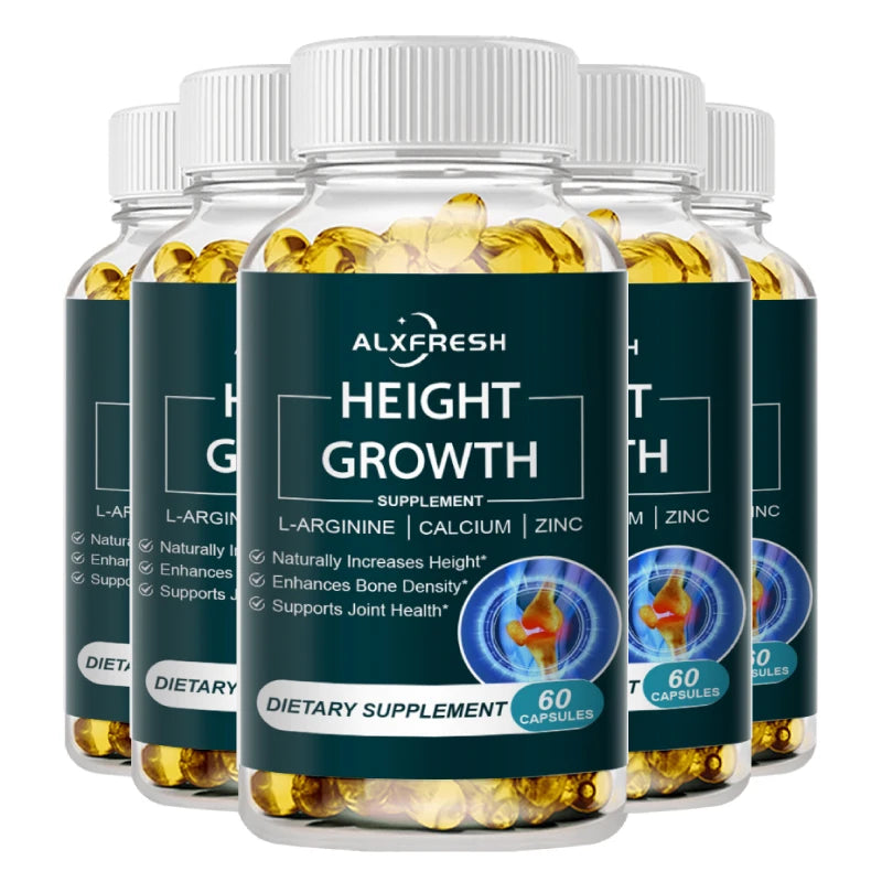 ALXFRESH Height Growth Support Capsules – Bone Health & Daily Wellness Supplement