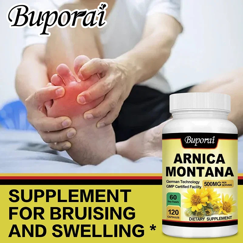 XEMENRY Arnica Montana Capsules – Natural Arnica Extract for Bruising, Swelling & Recovery Support