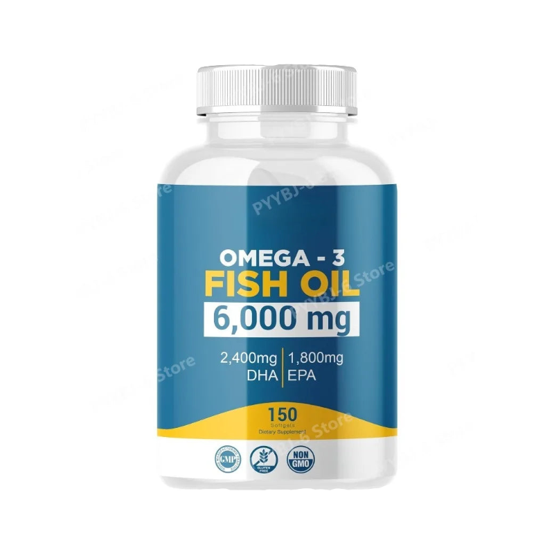 Omega-3 Fish Oil Softgels – EPA & DHA Supplement for Adults, Daily Wellness Support, 150 Softgels
