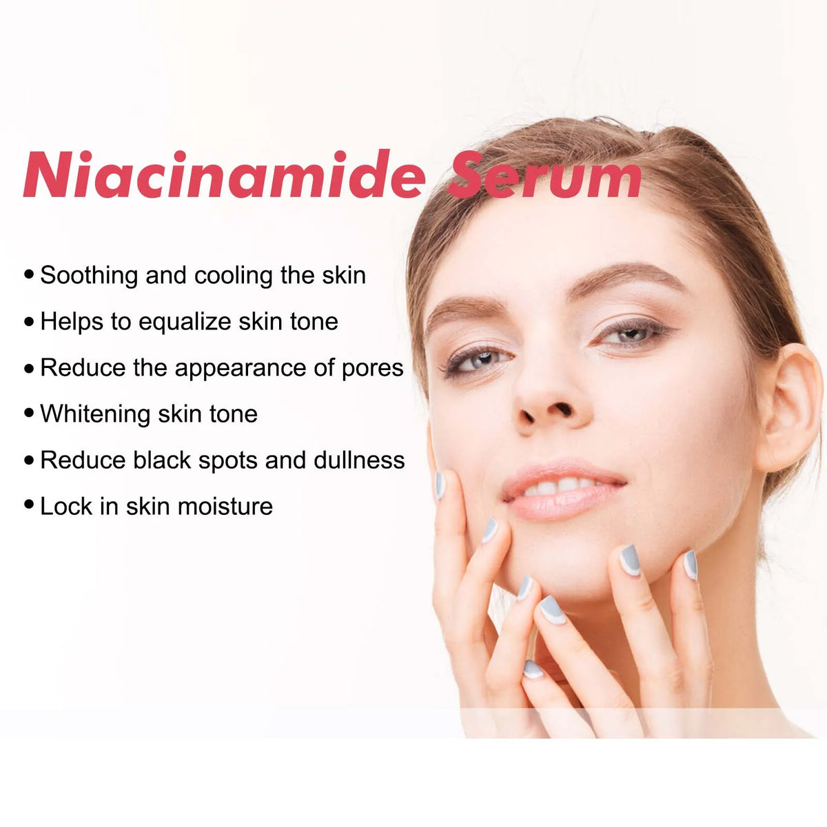 Kojic Acid & Turmeric Facial Serum 30ml – Hydrating Skincare with Niacinamide for a More Even-Looking Complexion