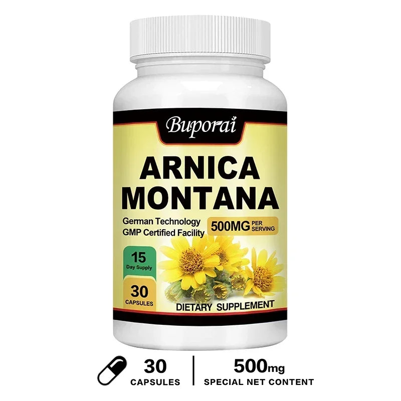 XEMENRY Arnica Montana Capsules – Natural Arnica Extract for Bruising, Swelling & Recovery Support