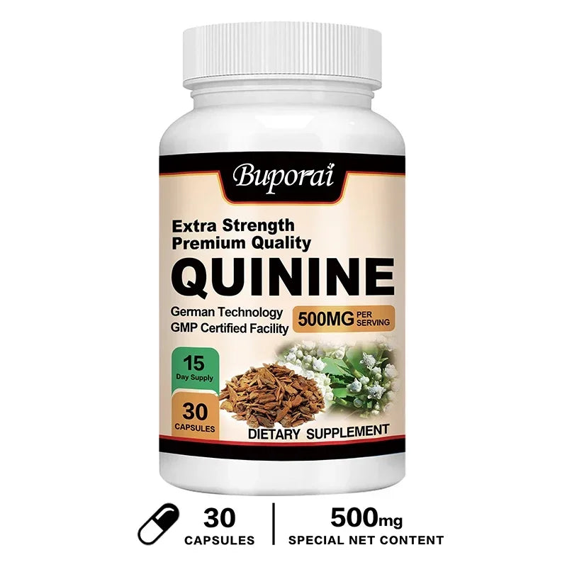 Xemenry Quinine Capsules – Daily Herbal Supplement for Muscle Comfort & Digestive Wellness