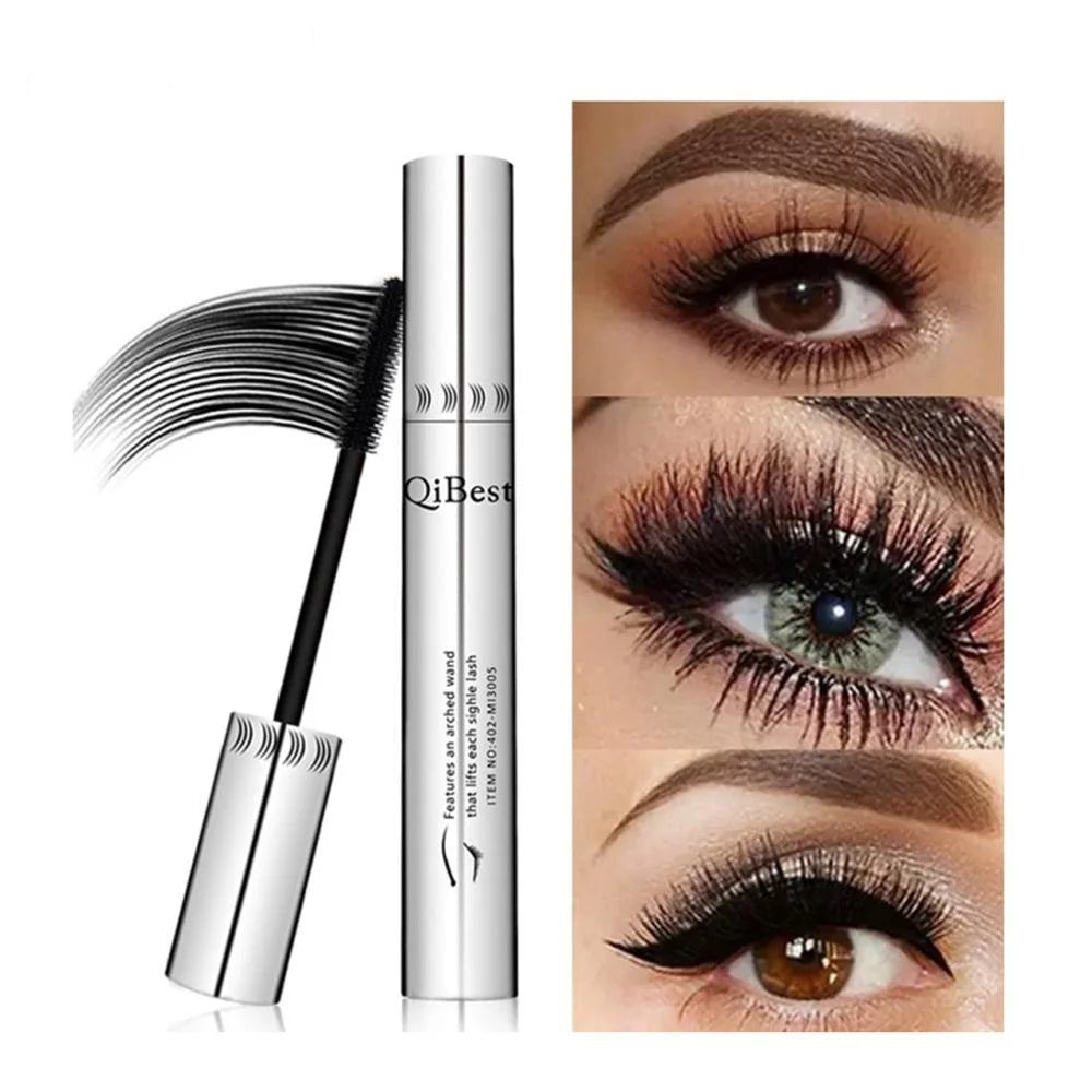 4D Silk Fiber Mascara 5g – Waterproof Black Mascara for Length, Volume & Curl