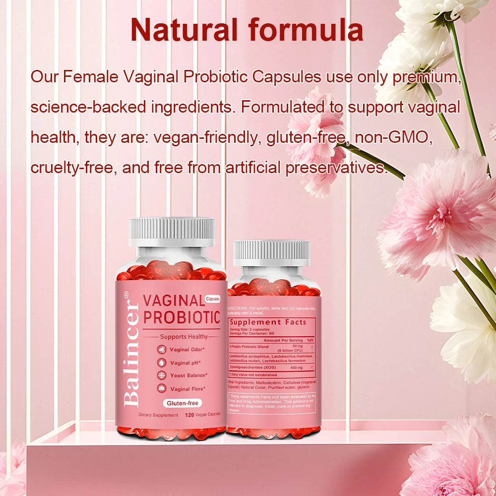 DETOXXTRA Women's Probiotics Capsules – Daily Digestive, Vaginal & Immune Health Support