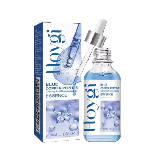 Blue Copper Peptide Facial Serum 30ml – Hydrating Skincare for Smooth, Firm-Looking & Radiant Skin