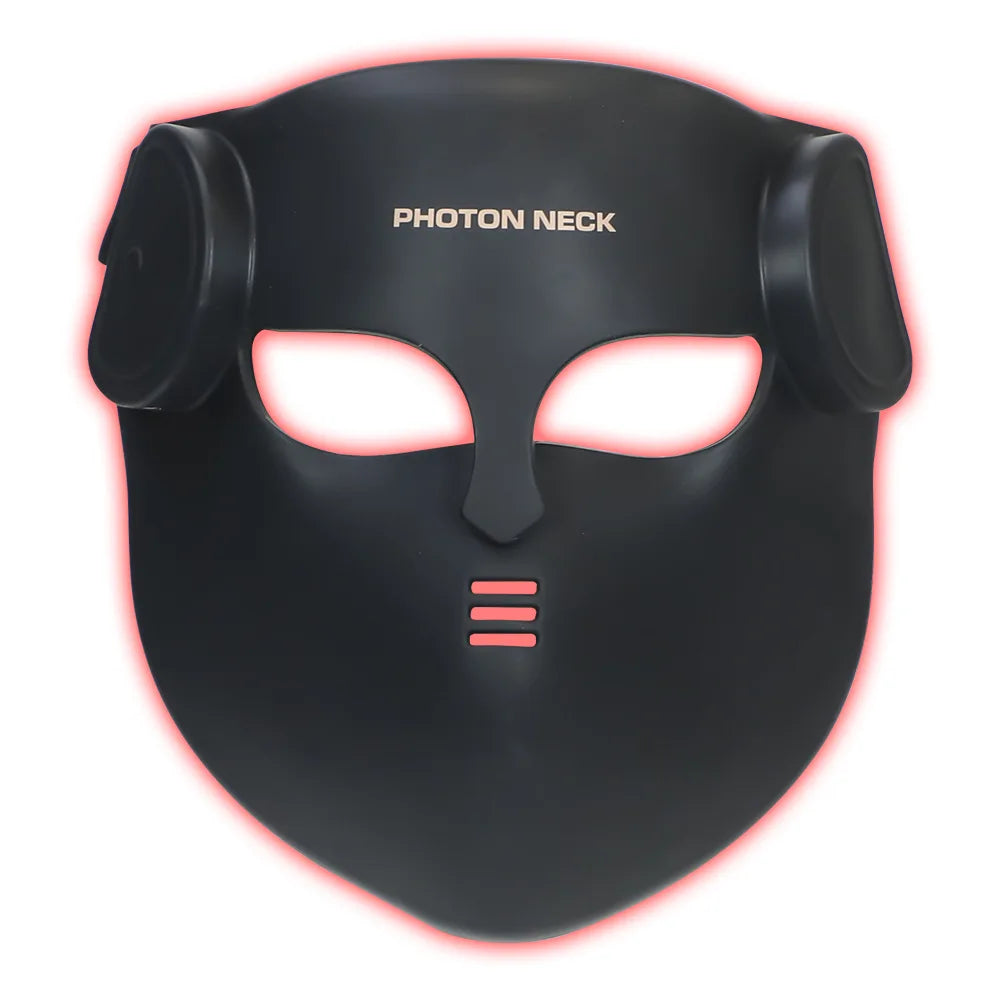 LED Red Light Therapy Face & Neck Mask – 8-Color Silicone Facial Skincare Device
