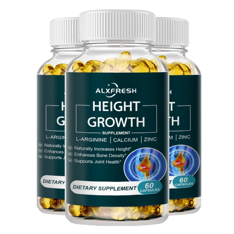 ALXFRESH Height Growth Support Capsules – Bone Health & Daily Wellness Supplement