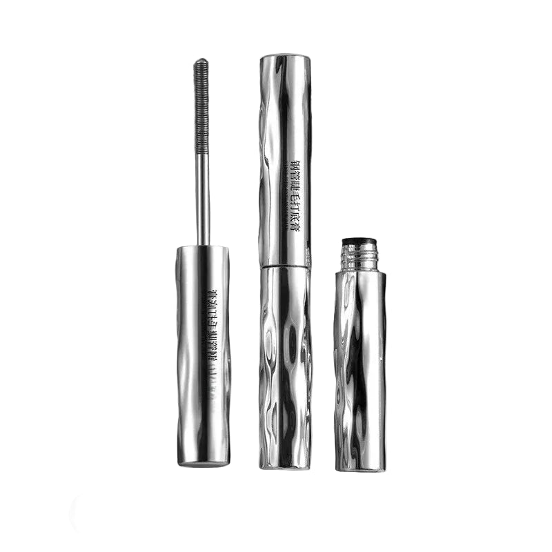 Waterproof Black Mascara – Metal Tube Precision Brush for Lengthening, Curling & Defined Lashes