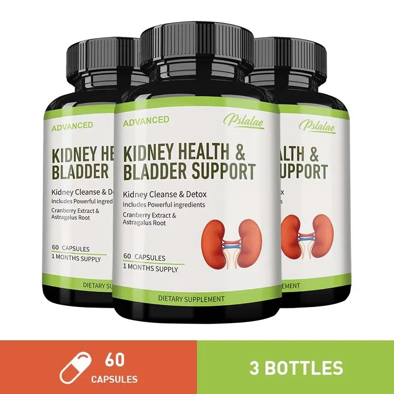 Kidney Health & Bladder Support Capsules with Cranberry & Chanca Piedra – Urinary Tract Wellness & Immune Support for Men & Women