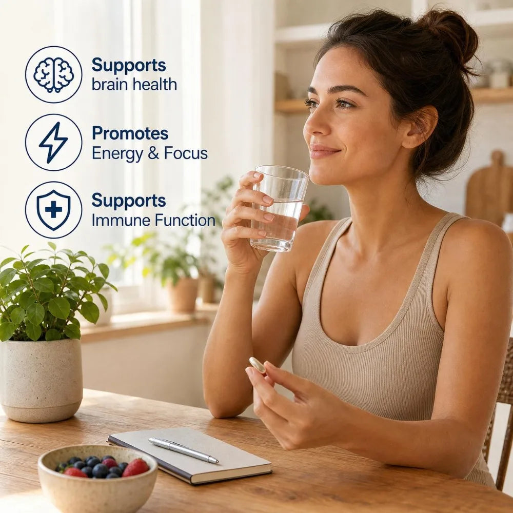 Magnesium L-Threonate Capsules – Magnesium Supplement, 120 Vegan Capsules