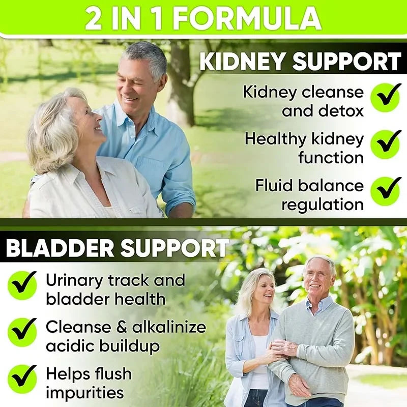 Kidney Health & Bladder Support Capsules with Cranberry & Chanca Piedra – Urinary Tract Wellness & Immune Support for Men & Women