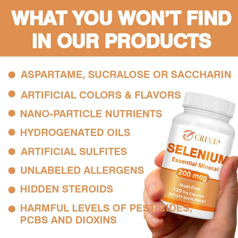 COOLKIN Selenium Capsules – Daily Antioxidant Supplement for Immune, Thyroid & Energy Support