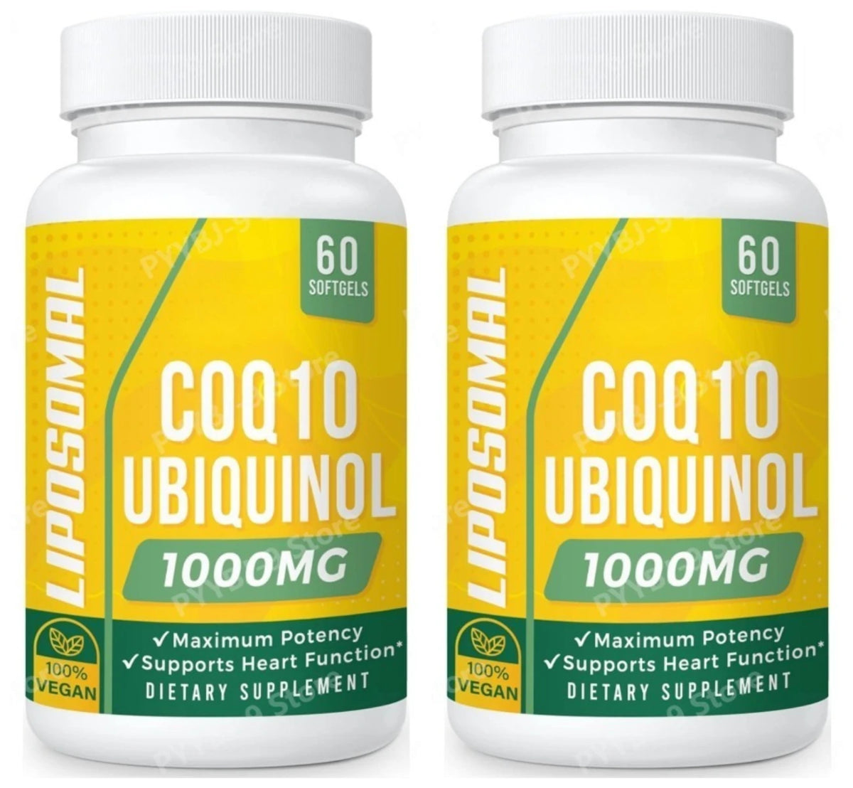 CoQ10 Ubiquinol Softgels – Coenzyme Q10 Supplement, 60 Count