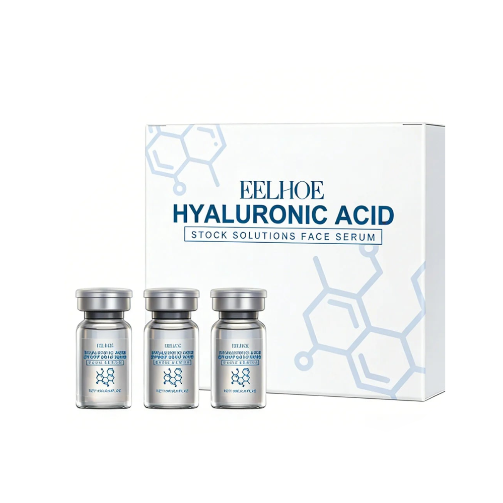 Niacinamide Facial Serum Kit – 3 × 10ml Hydrating Serums with 0.25mm Facial Roller