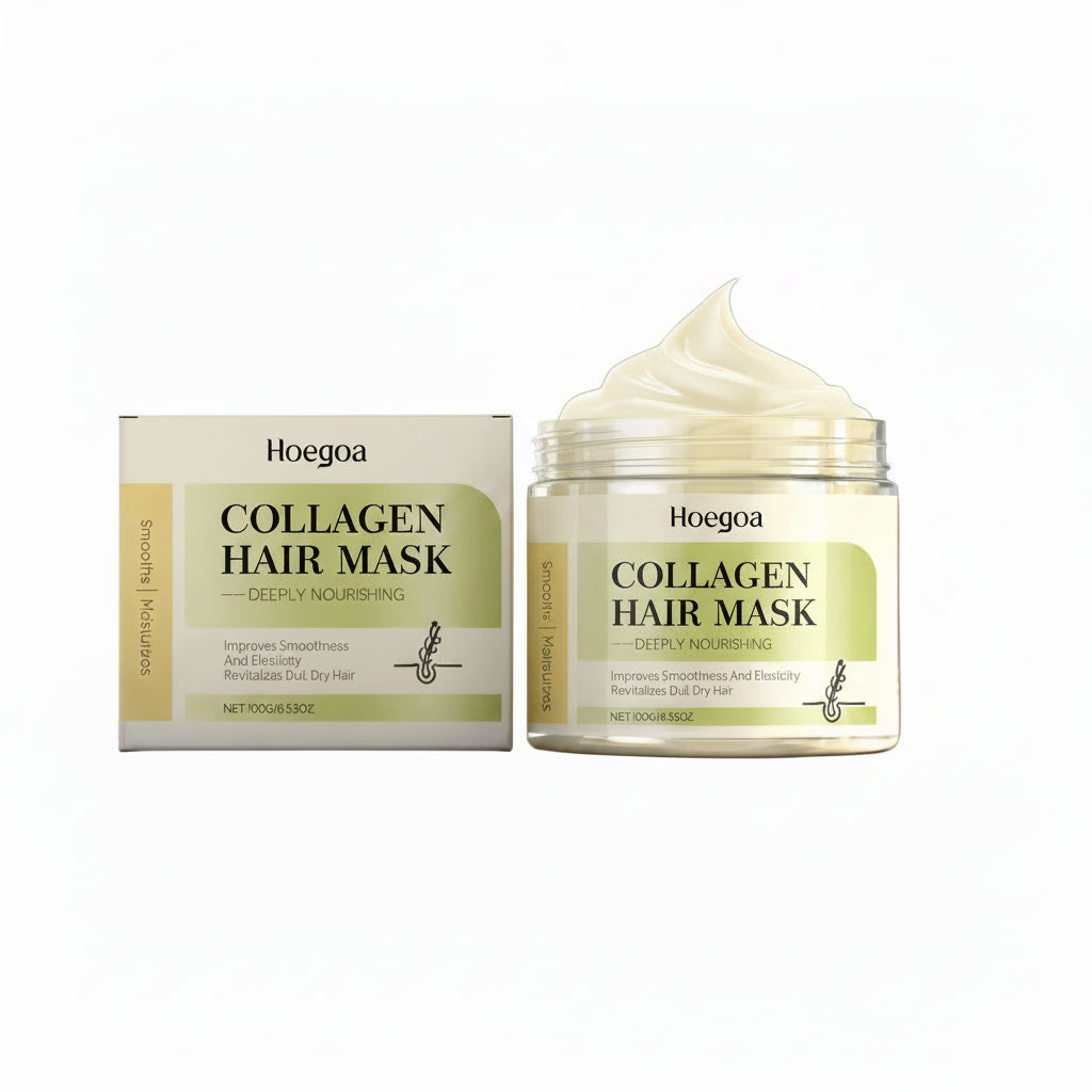 Collagen & Ginger Hair Mask – Deep Conditioning & Frizz Control Treatment