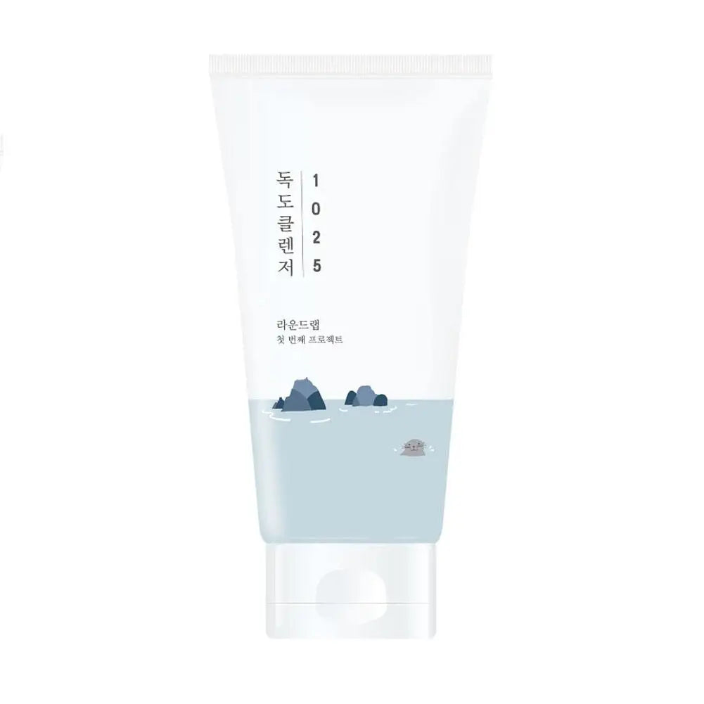 ROUND LAB Birch Juice Skincare Set – Korean Hydrating Cleanser, Moisturizer, Sun Stick & Retinol Eye Cream