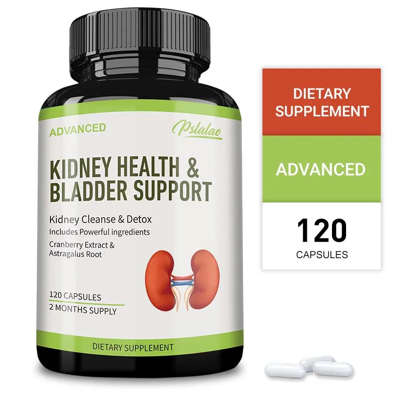 Kidney Health & Bladder Support Capsules with Cranberry & Chanca Piedra – Urinary Tract Wellness & Immune Support for Men & Women