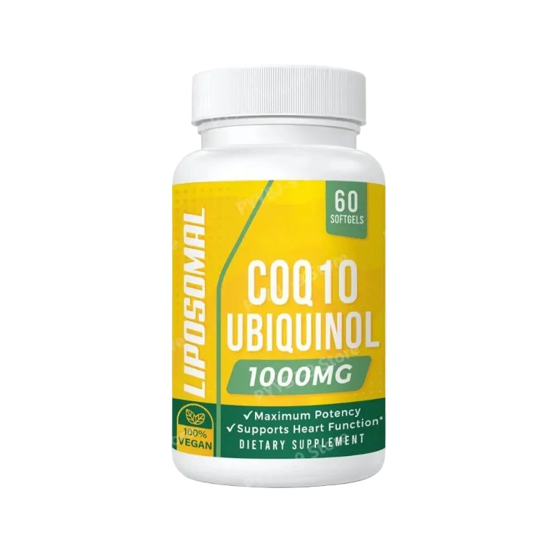 CoQ10 Ubiquinol Softgels – Coenzyme Q10 Supplement, 60 Count