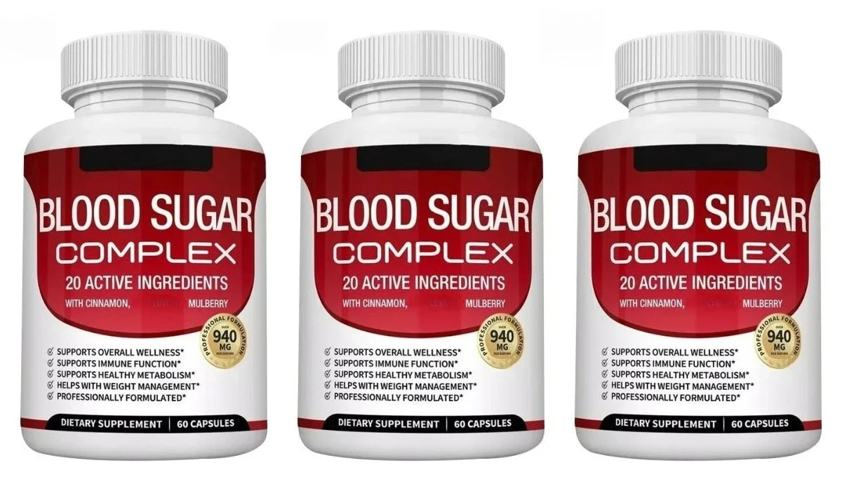 Blood Sugar Support Capsules with Mulberry – Metabolic Wellness Supplement, 60 Capsules