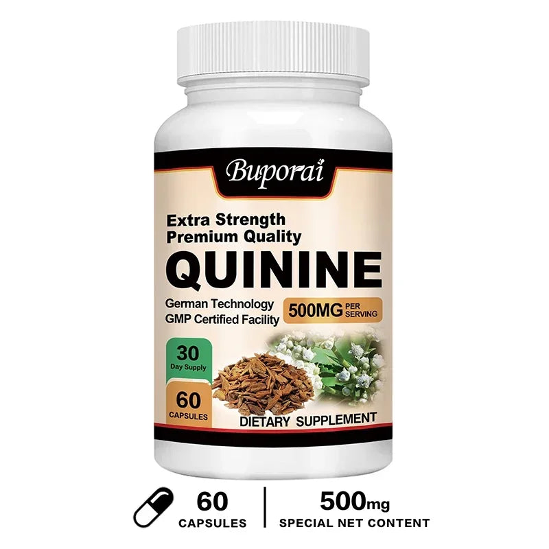 Xemenry Quinine Capsules – Daily Herbal Supplement for Muscle Comfort & Digestive Wellness