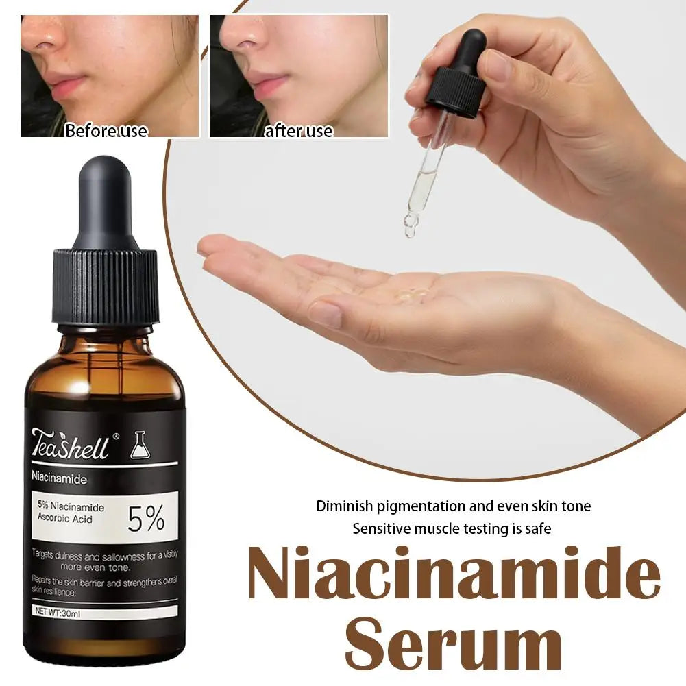 Niacinamide 5% & Alpha Arbutin Facial Serum 30ml – Hydrating Skincare for a More Even-Looking Complexion