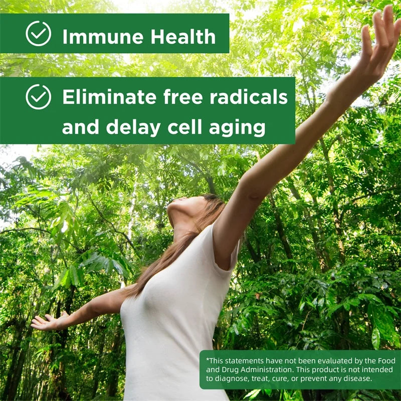 PSLALAE Organic Chlorella & Spirulina 2500mg Capsules – Daily Superfood Supplement for Immune & Energy Support
